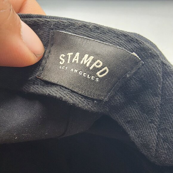 Dope Snapback Hat By Stampd Los Angeles Adults Black Cap Casual Outdoors - Picture 5 of 9